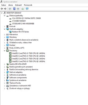 I5 7500, 16gb DDR4, rx570 8gb - 10