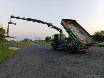 Predám Mercedes-Benz Atego 1317 sklápač + Hydraulická ruka - 10