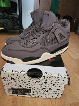 Panske boty nike jorda 4 ma maniere violet oreo - 10