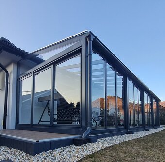 Pergola,Prístrešky,Zimné záhrady,Hliníkové pergoly,zasklnie - 10