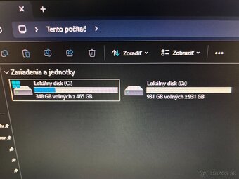 PREDÁM HERNÝ PC - R5 7600X, RTX 3070 8GB, 16GB DDR5, SSD,HDD - 10