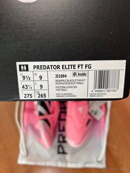 Kopačky Adidas Predator Elite FT FG Beckham - 10