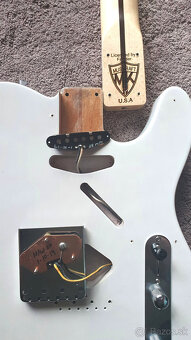 Musikraft/USACG Telecaster '54 Whiteguard /Blonde Ash/ - 10