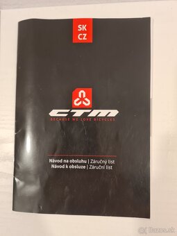CTM Benny 1.0 – detský bicykel 24″, 3×7 rýchl., doklad, BA - 10