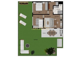 3 IZBOVÝ BYT S TERASOU, SLNEČNÁ ALEJ, BARDEJOVSKÁ NOVÁ VES - 10