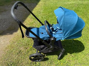 CYBEX PRIAM MATT BLACK + MOUNTAIN BLUE - 10