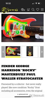 Fender Rocky- George Harrison - 10