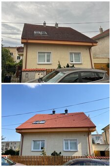 Natieranie a maľovanie striech - výškové práce - 10