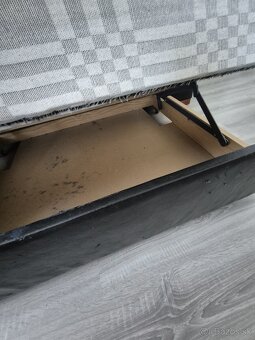 Široká rozkladacia pohovka + fotel - 10