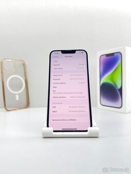 iPhone 14 PURPLE 128GB + PRÍSLUŠENSTVO - 10