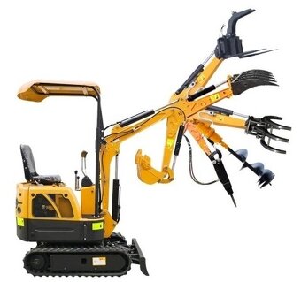 Predam minibager HT08 Macao Yanmar MPT Cat - 10