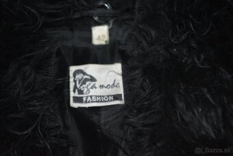 Vlneno-kašmírový kabát s kožušinkou, veľ. L/42 - 10