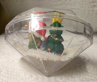 Vianočná dekorácia na sviečku a iné - 10