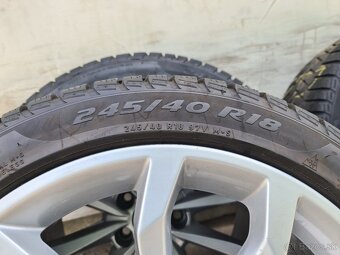 5X112 R18 8,0J ET40 + ZIMNE PNEU 245/40 R18 - 10