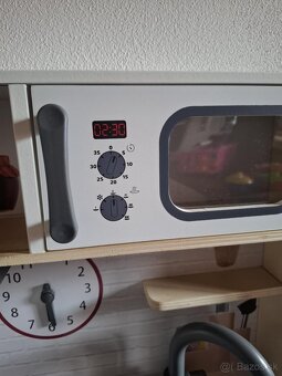 Detská drevená kuchynka, nová v krabici - 10