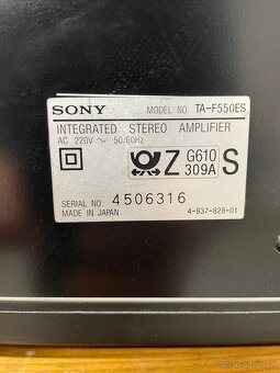 SONY ES legendárna hifi zostava - 10