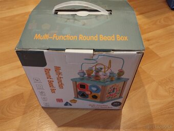 Drevenná multiaktívna kocka - 10