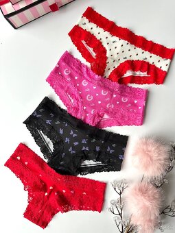 Victoria’s Secret pink nohavičky S - 10