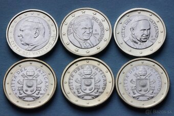 Obehové euromince 2euro v UNC - 10
