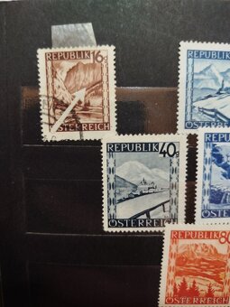 Rakúsko - krajinky - album známok - 10