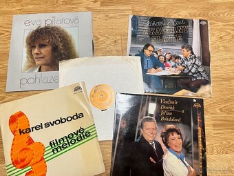 Zbierka LP vinylových platní československé nemecké 53 kusov - 10