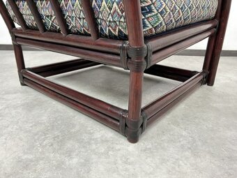 Dizajnový bambusový ušiak s podnožou Gervasoni - 10