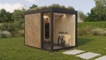 Predám mobilný, zateplený, moderný, dizajnový domček z ocele - 10