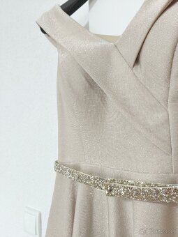 Spoločenské šaty zlaté - 10