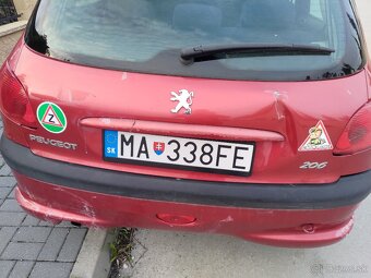Peugeot 206, benzín, automat - 10