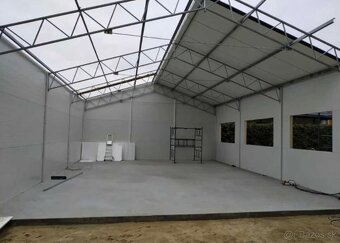 Oceľová konštrukcia 8×9,6m – pozinkovaná, s dopravou zdarma - 10