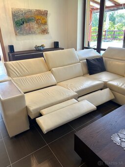 Extra veľká luxusná kožená sedačka Phase - 10