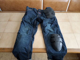 Panske jensove moto nohavice RUSTY PISTONS. - 10