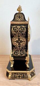 Francúzske stolové hodiny Boulle, Vincenti & Cie - 10