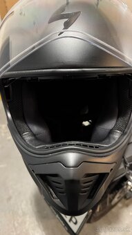 Integrálna moto prilba Scorpion EXO-HX1 Solid čierna matná - 10