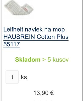 leifheit vedro a mop - 10