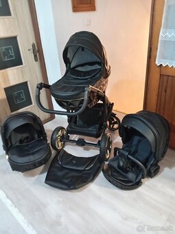 Kočík Junama S Class čierno zlatý - 10