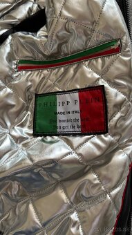 Pánska zimná kožená bunda Philipp Plein - 10