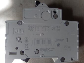 Predám nové nepoužité ističe a odpojovače ABB - 10