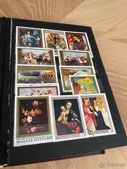 Staré známky 2 albumy - 10