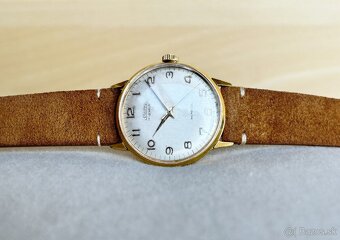 Československé mechanické vintage retro hodinky PRIM Elegant - 10