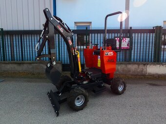 Minibager JMEKA SUPER QUATTRO PRO KN2 13HP Benzín/el.štart - 10