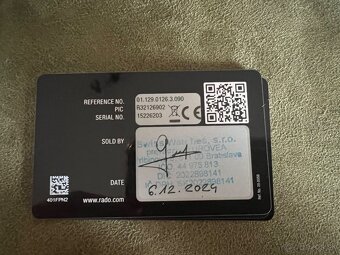 Diamantové hodinky RADO Hyperchrome - 10