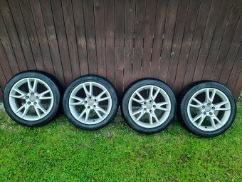 Zimné pneumatiky + hliníkové disky Audi 5x112 R 17 - 10