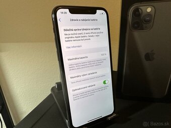 iPhone 11 Pro 100% Zdravie Batérie TOP STAV - 10