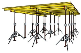 PRENÁJOM DEBNENIA - STROPNE A STENOVÉ DEBNENIE PERI A DOKA - 10