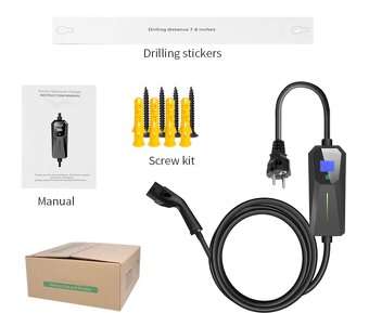 Nová nabíjačka do 230V Typ 2 pre elektromobil a PHEV 3,7kW - 10