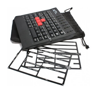 Predam hernu klavesnicu A4tech G100 + Hernu podlozku ASUS - 10