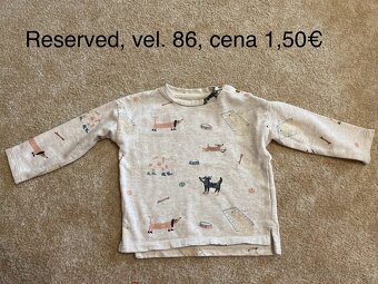 Velky balik oblecenia vel. 86 letne aj jesenne veci - 10