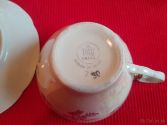 Čajový a kávový servis Tri grácie KAHLA GDR. - 10