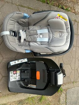 Vajíčko autosedačka Cybex aton 5 so základňou base na isofix - 10